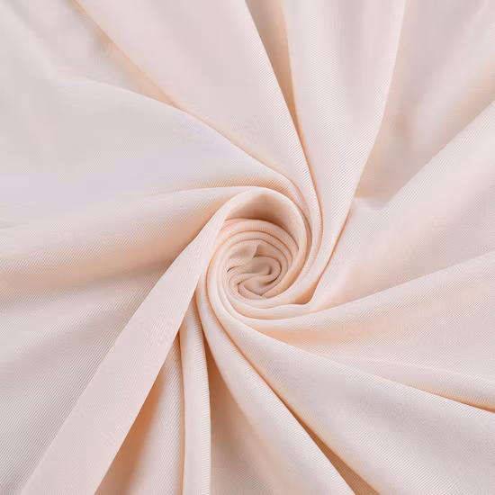 Wholesale Milk Silk Fabric Elastic Knitted Twill Fabric Manufacturer