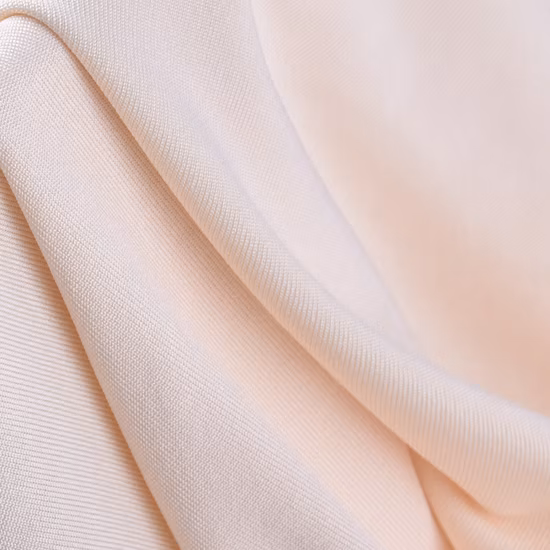 Wholesale Milk Silk Fabric Elastic Knitted Twill Fabric Manufacturer
